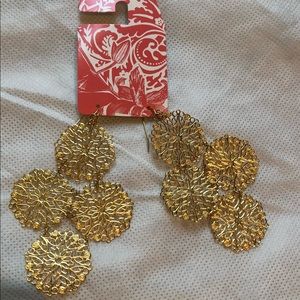 Urban Outfitters Gold Drop Earrings